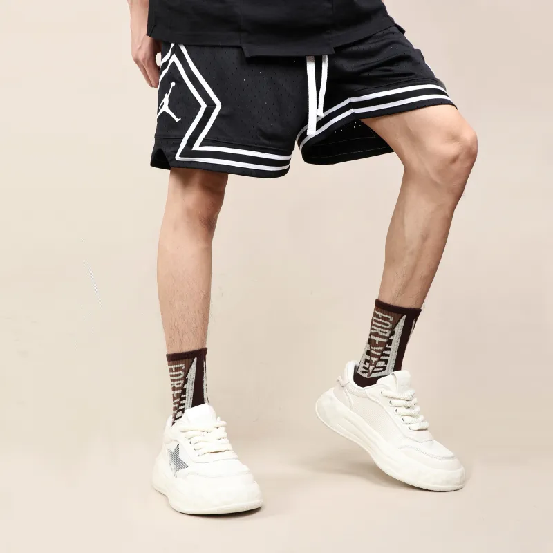 BOSSSUNWEN Whirlwind Ice Cream Cushioning Lightweight Low Top Skateboard Shoes Men's White-9