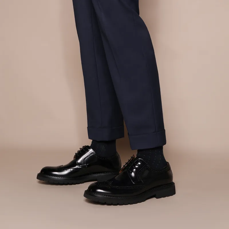 BOSSSUNWEN Dress Shoes Men's Black-7