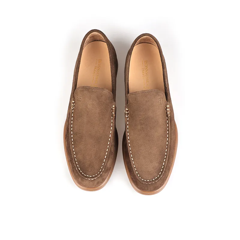 BOSSSUNWEN Loafers Men's Charred Coffee Brown-2