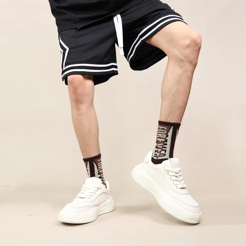BOSSSUNWEN Whirlwind Ice Cream Cushioning Lightweight Low Top Skateboard Shoes Men's White-8
