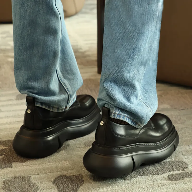 BOSSSUNWEN Casual Shoes Men's Black-7