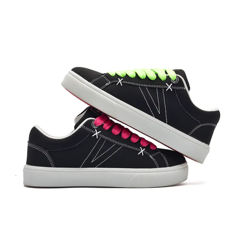 T628 Wear resistant, Lightweight, Breathable, And Non slip. Low Top Skateboard Shoes Unisex-3