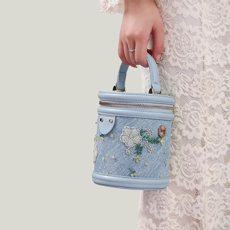 Carit&Koty PU Handbag Women's Blue-4