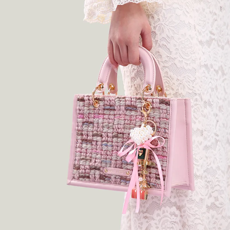 Carit&Koty PU Polyurethane Handbag Regular Women's Pink-3