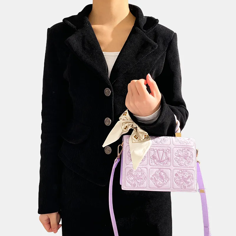 Carit&Koty Handbags Purple-4