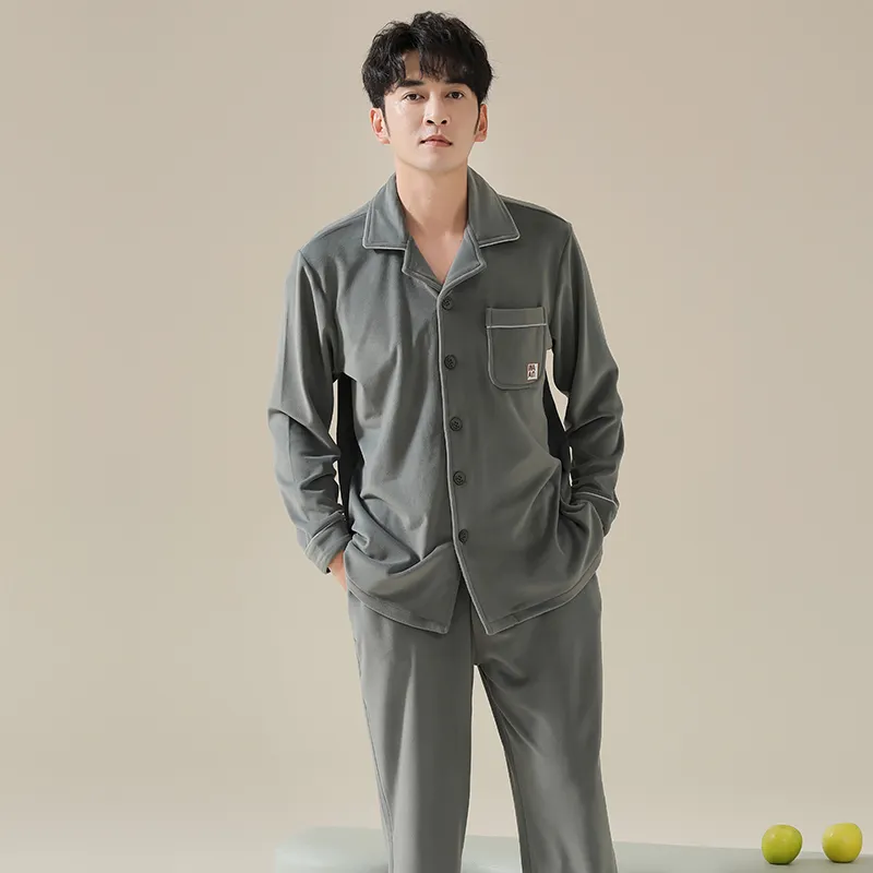 Herbal Primer Pajama Set Men's Image Color-3
