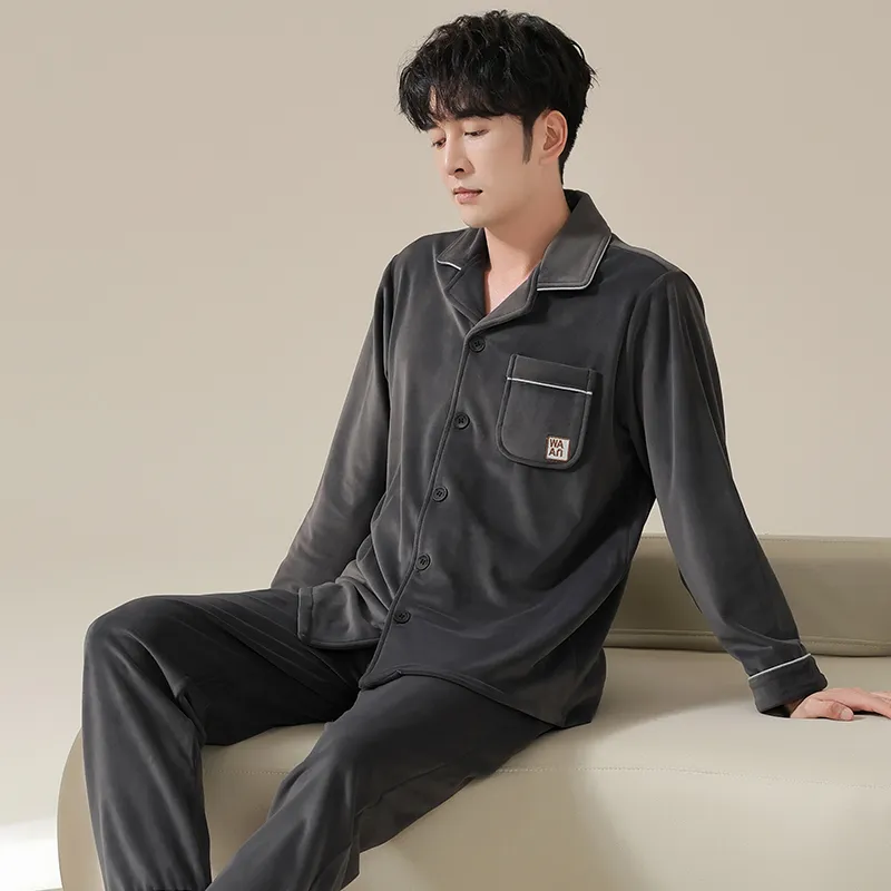 Herbal Primer Pajama Set Men's Image Color-4