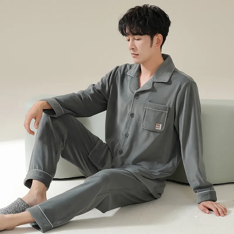 Herbal Primer Pajama Set Men's Image Color-4