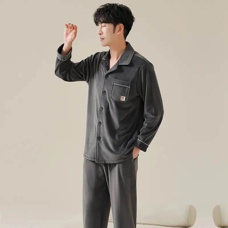 Herbal Primer Pajama Set Men's Image Color-1