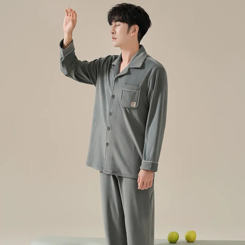 Herbal Primer Pajama Set Men's Image Color-1