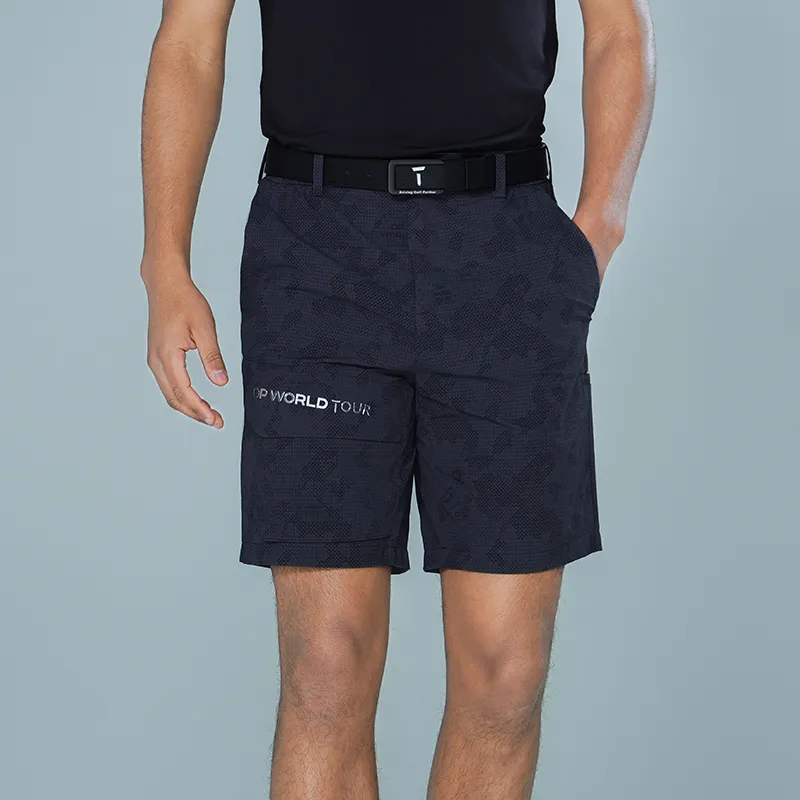 EUROPEAN TOUR Casual Shorts Men's Black-3