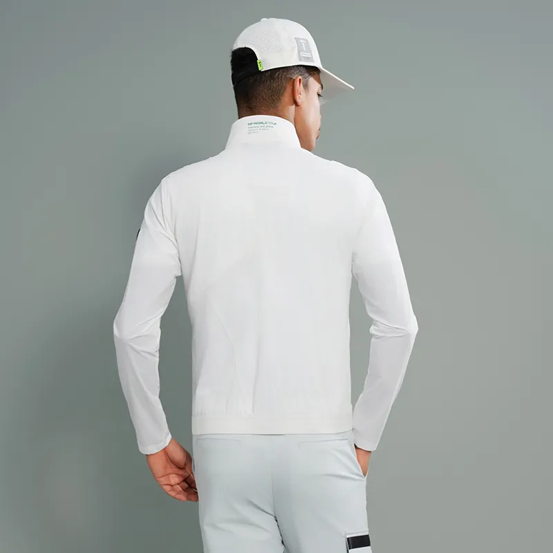 EUROPEAN TOUR Sun Protection Clothing Men's White-4