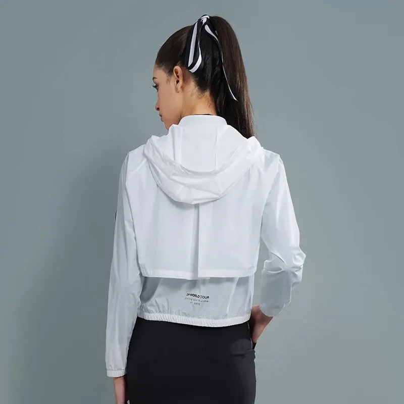 EUROPEAN TOUR Sun Protection Clothing Women's White-2