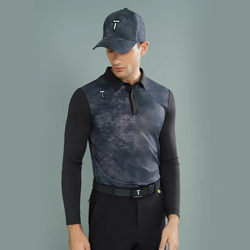 EUROPEAN TOUR T Shirt Men's Heather Gray-3