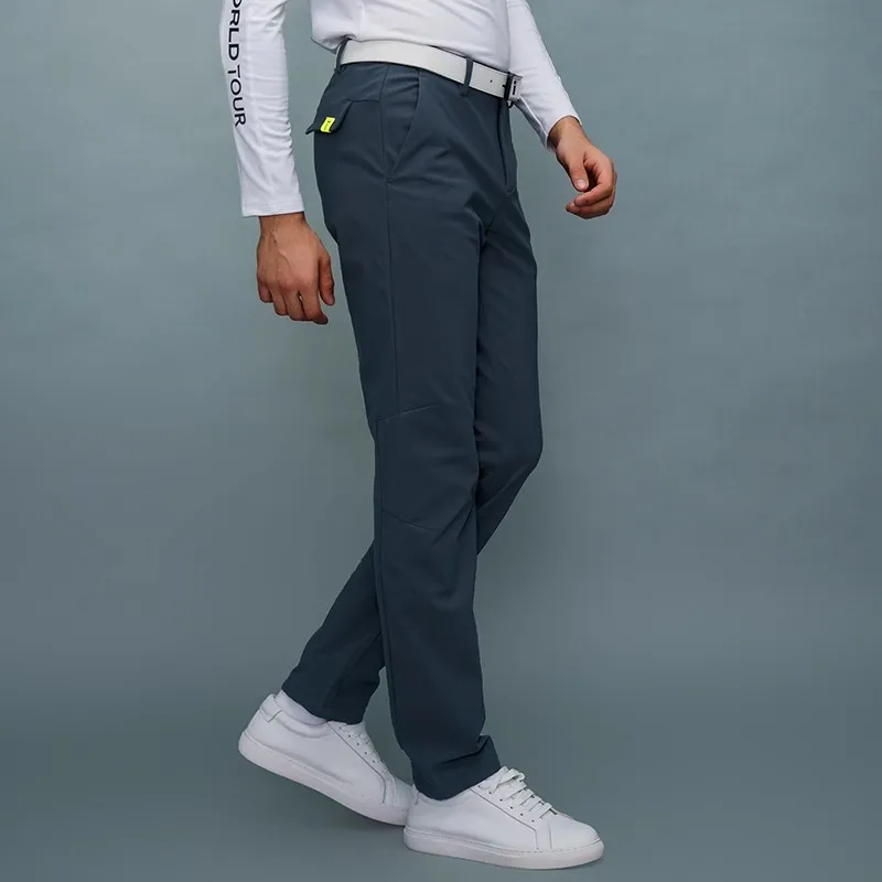 EUROPEAN TOUR Casual Pants Fall Men's Gray Blue-2