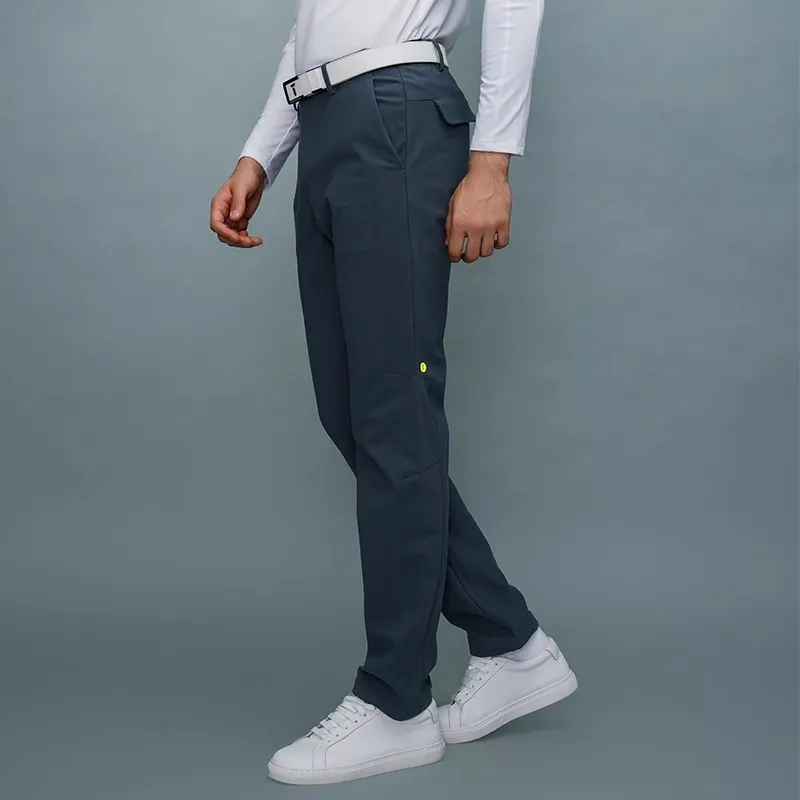 EUROPEAN TOUR Casual Pants Fall Men's Gray Blue-4