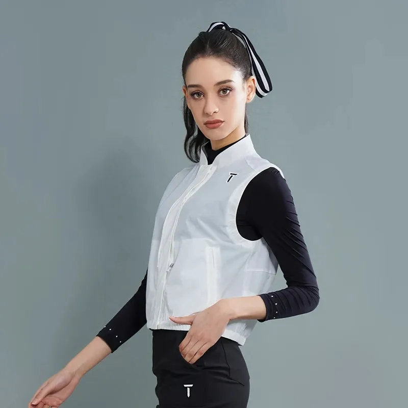 EUROPEAN TOUR Sun Protection Clothing Women's White-5
