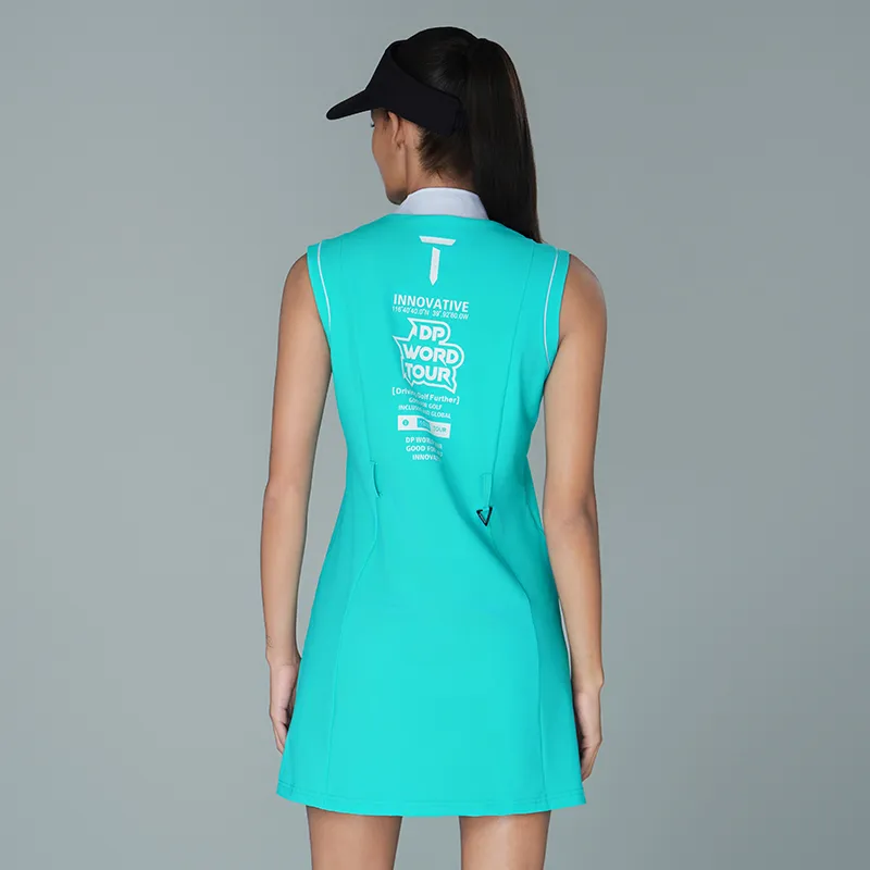 EUROPEAN TOUR Sleeveless Dress Women's-5