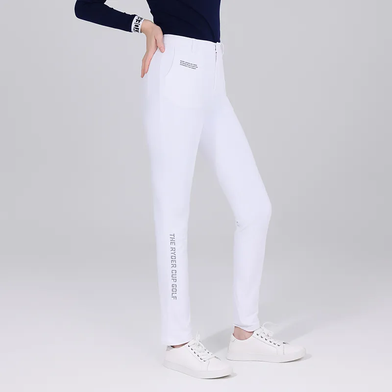 RYDER CUP Casual Pants Fall Women's White-2