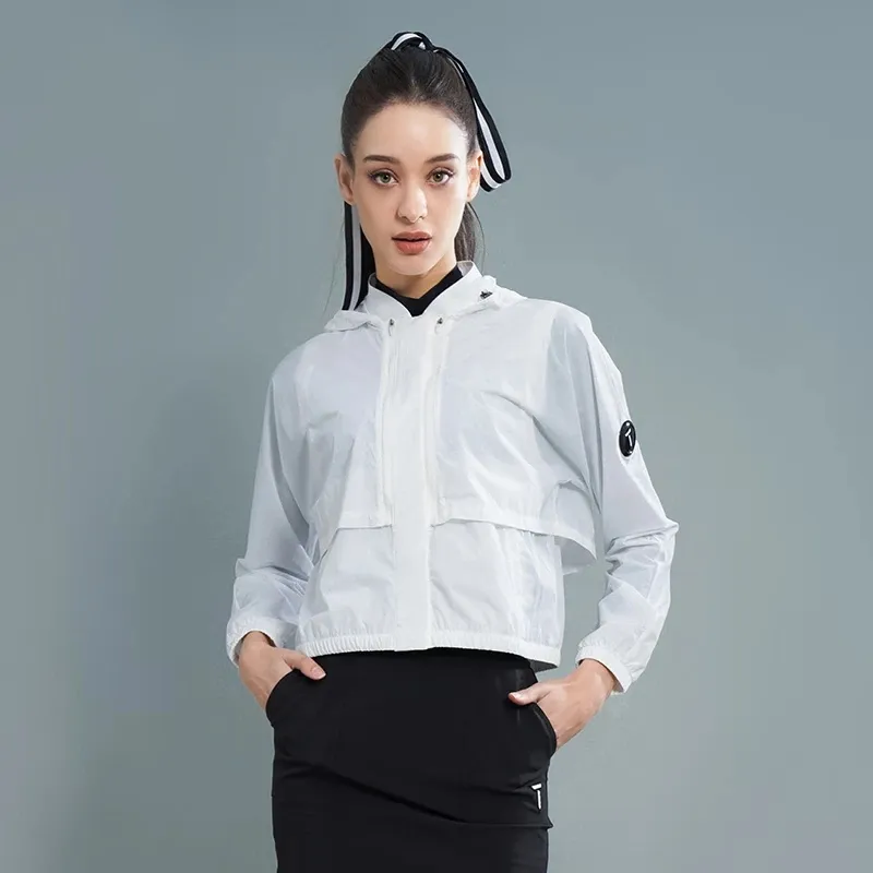 EUROPEAN TOUR Sun Protection Clothing Women's White-6