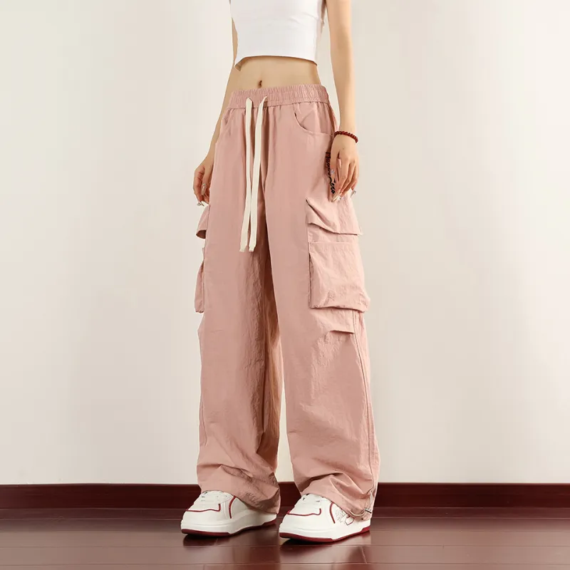 MZ 3D Effect Logo Casual Pants Unisex-30