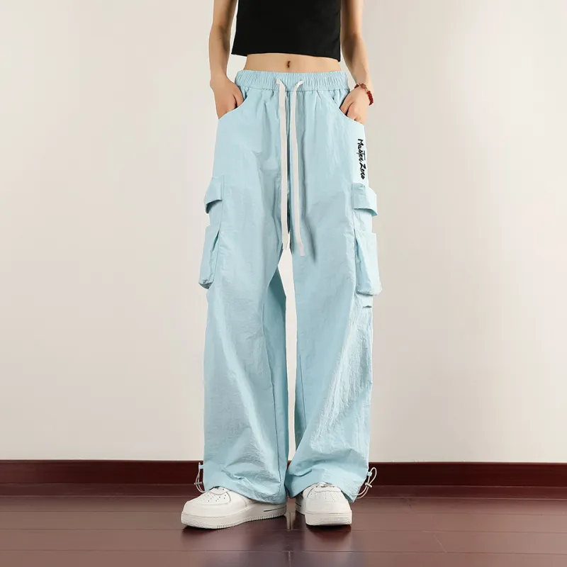 MZ 3D Effect Logo Casual Pants Unisex-16