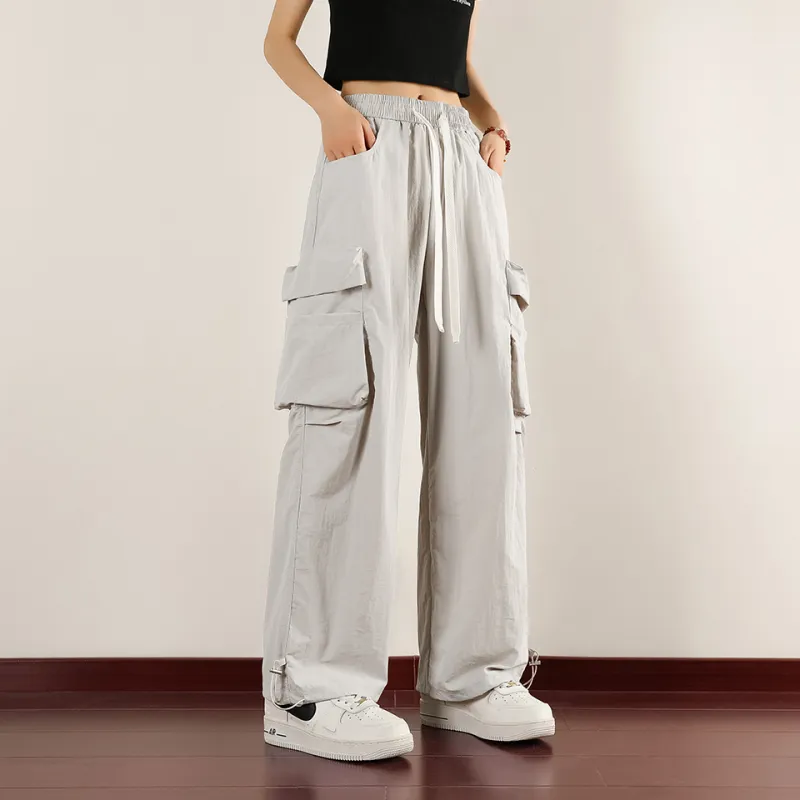 MZ 3D Effect Logo Casual Pants Unisex-24