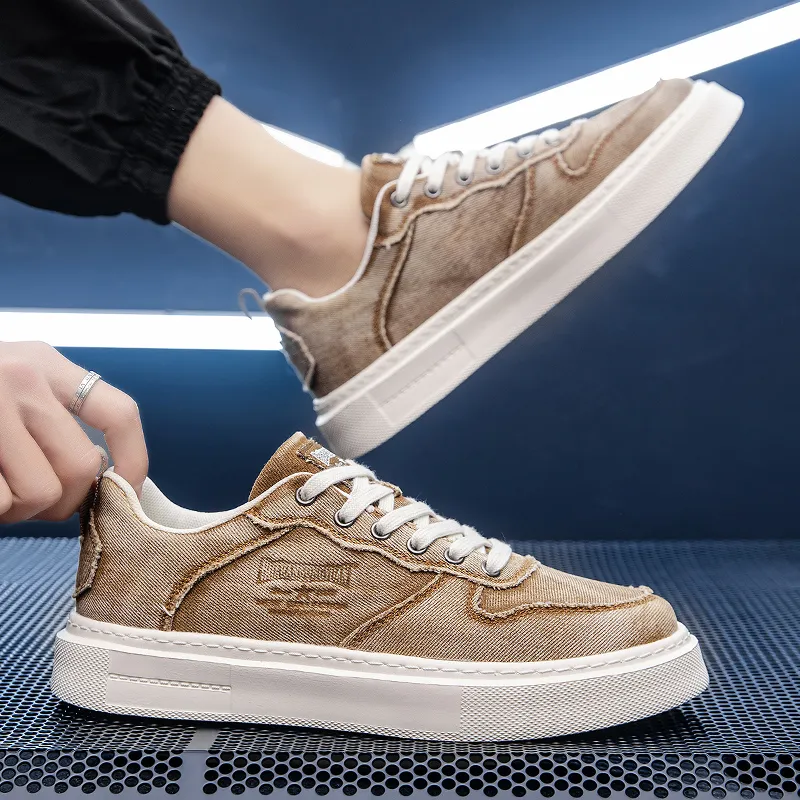 Skate Park Slip-Resistant Cushioning Wear-Resistant Low-Top Skateboard Shoes Men's-24