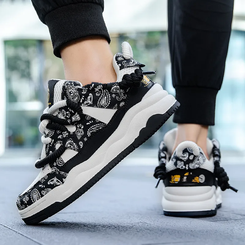 Skate Park Low-Top Skateboard Shoes Men's-6