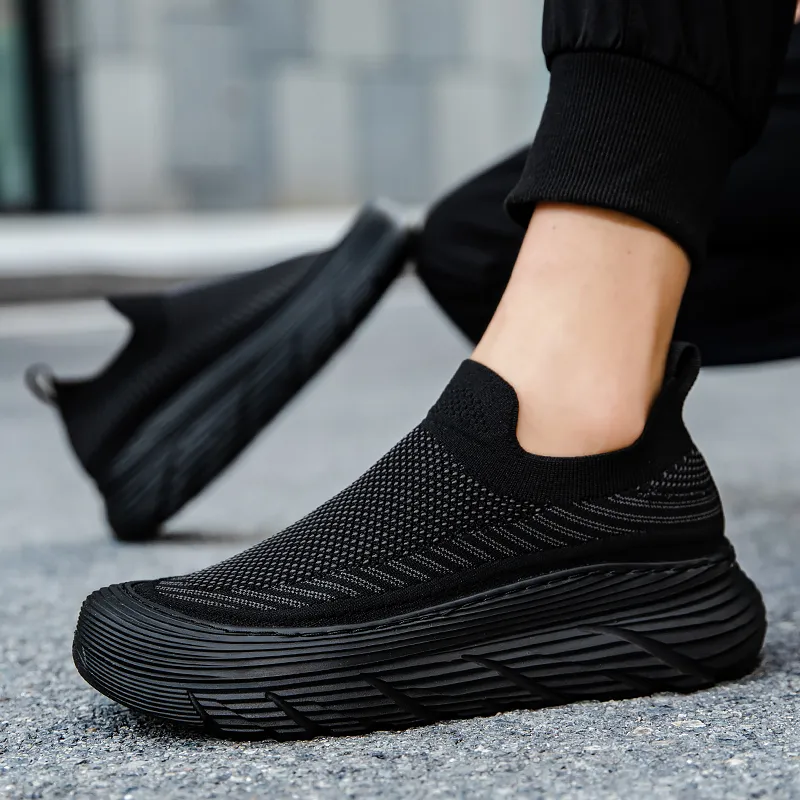 Skate Park Height Increasing Anti Slip And Wear Resistant Low Top Casual Shoes Men's-16