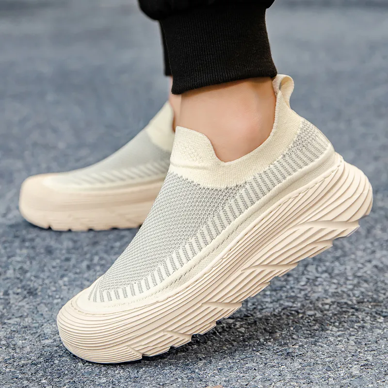 Skate Park Height Increasing Anti Slip And Wear Resistant Low Top Casual Shoes Men's-8