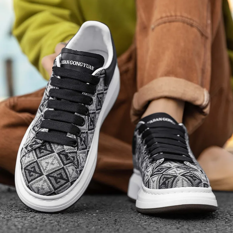 Skate Park Low-Top Skateboard Shoes Men's-5