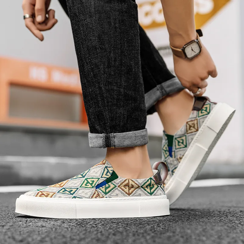 Skate Park Low-Top Skateboard Shoes Men's-23