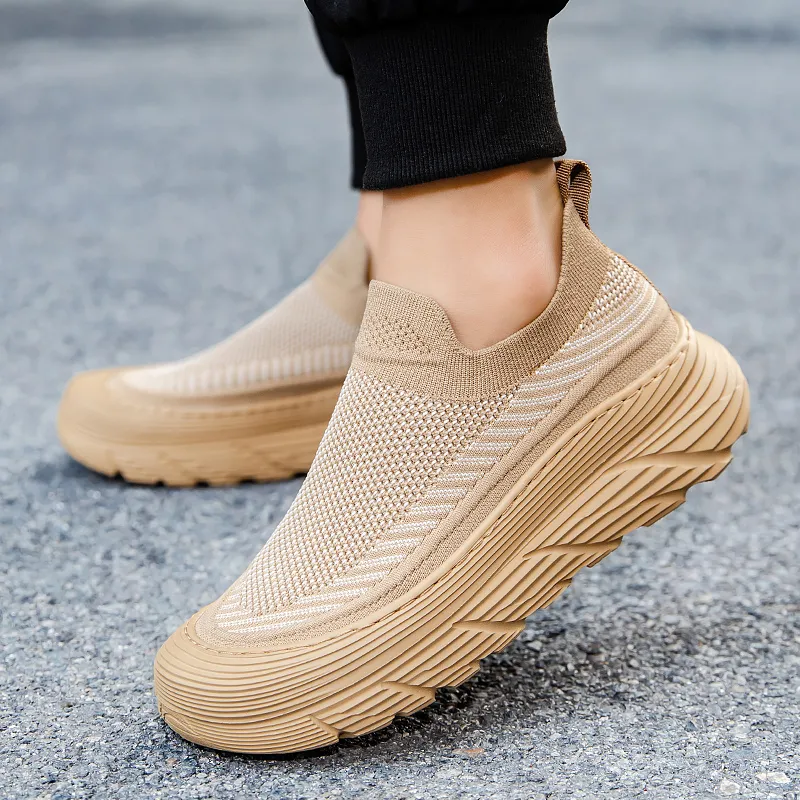 Skate Park Height Increasing Anti Slip And Wear Resistant Low Top Casual Shoes Men's-30
