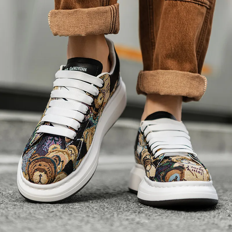Skate Park Low-Top Skateboard Shoes Men's-6