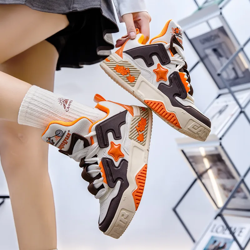 Skate Park Mid-Top Skateboard Shoes Unisex-9