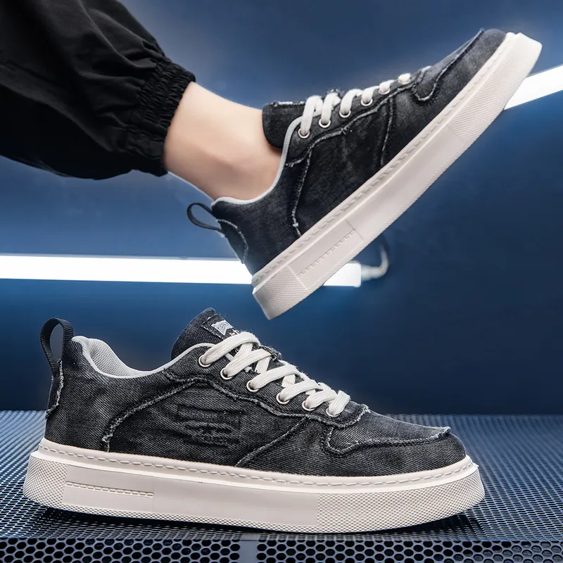 Skate Park Slip-Resistant Cushioning Wear-Resistant Low-Top Skateboard Shoes Men's-6