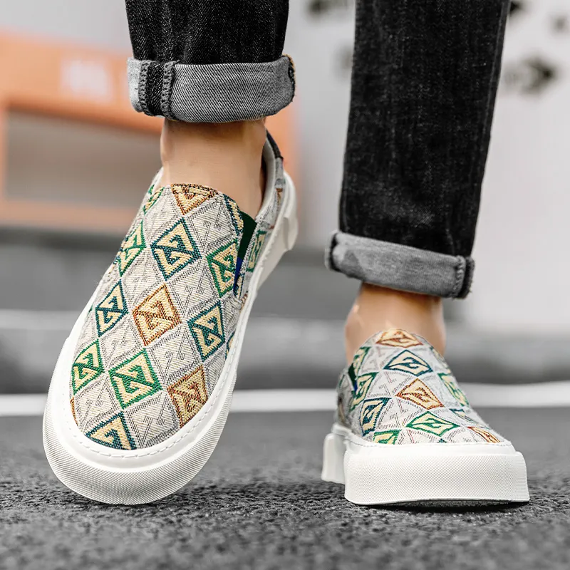 Skate Park Low-Top Skateboard Shoes Men's-26