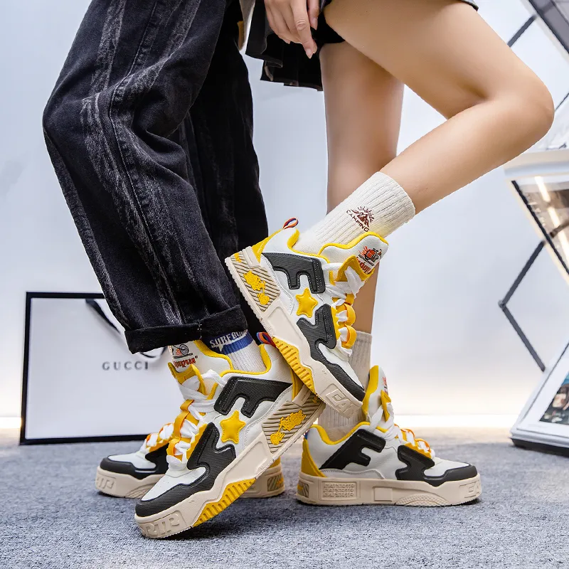 Skate Park Mid-Top Skateboard Shoes Unisex-6