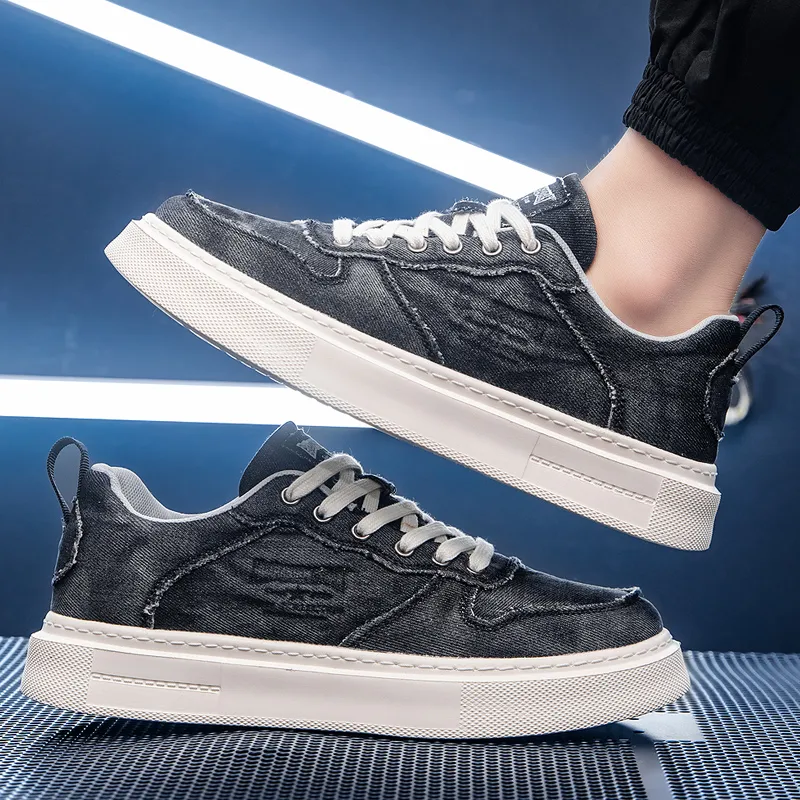 Skate Park Slip-Resistant Cushioning Wear-Resistant Low-Top Skateboard Shoes Men's-5