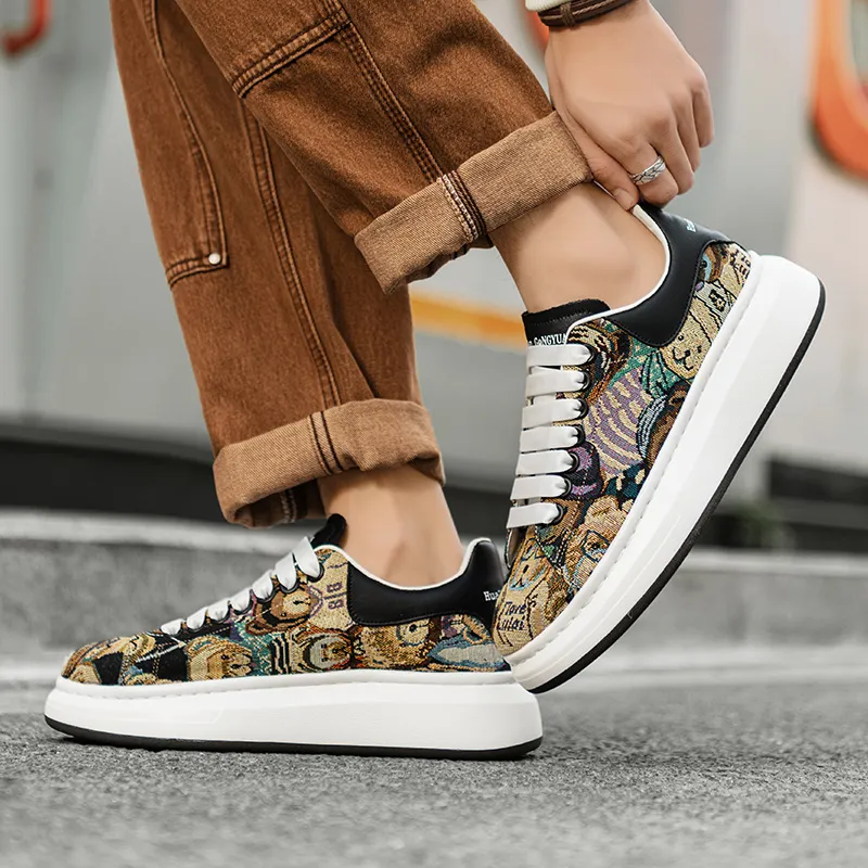 Skate Park Low-Top Skateboard Shoes Men's-4