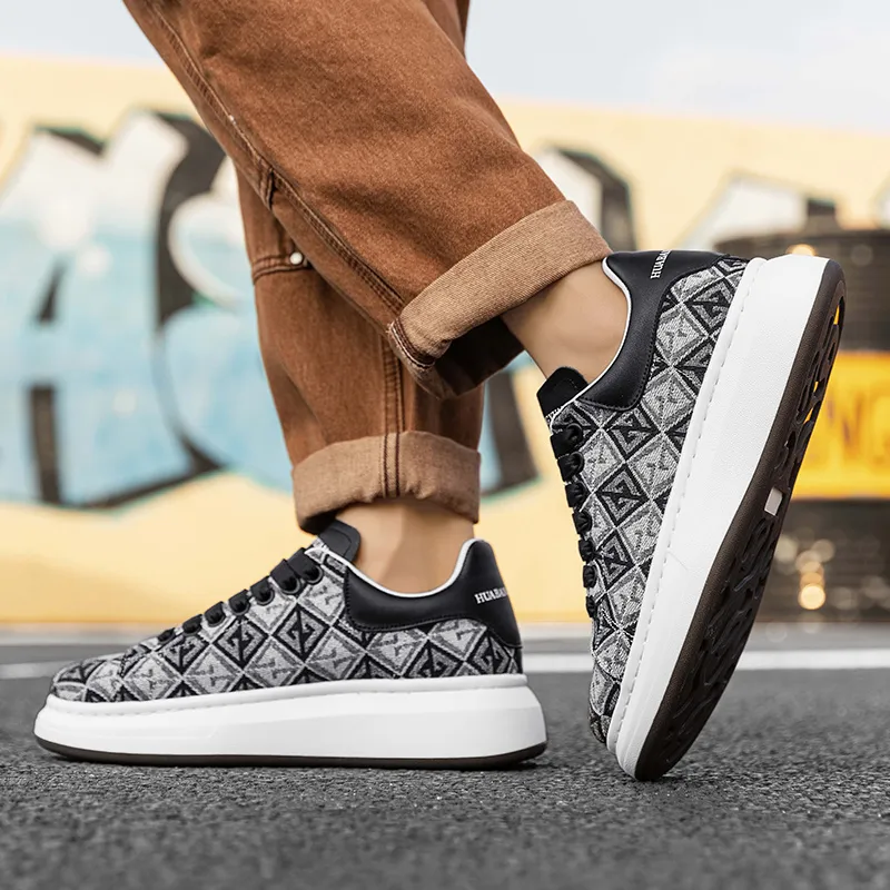 Skate Park Low-Top Skateboard Shoes Men's-7