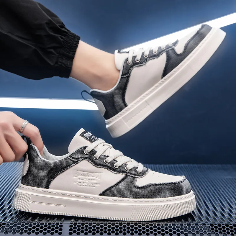 Skate Park Slip-Resistant Cushioning Wear-Resistant Lightweight Low-Top Skateboard Shoes Men's-6