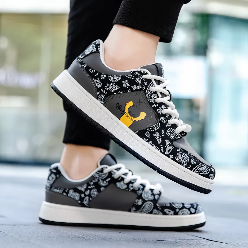 Skate Park Low Top Skateboard Shoes Men's-6