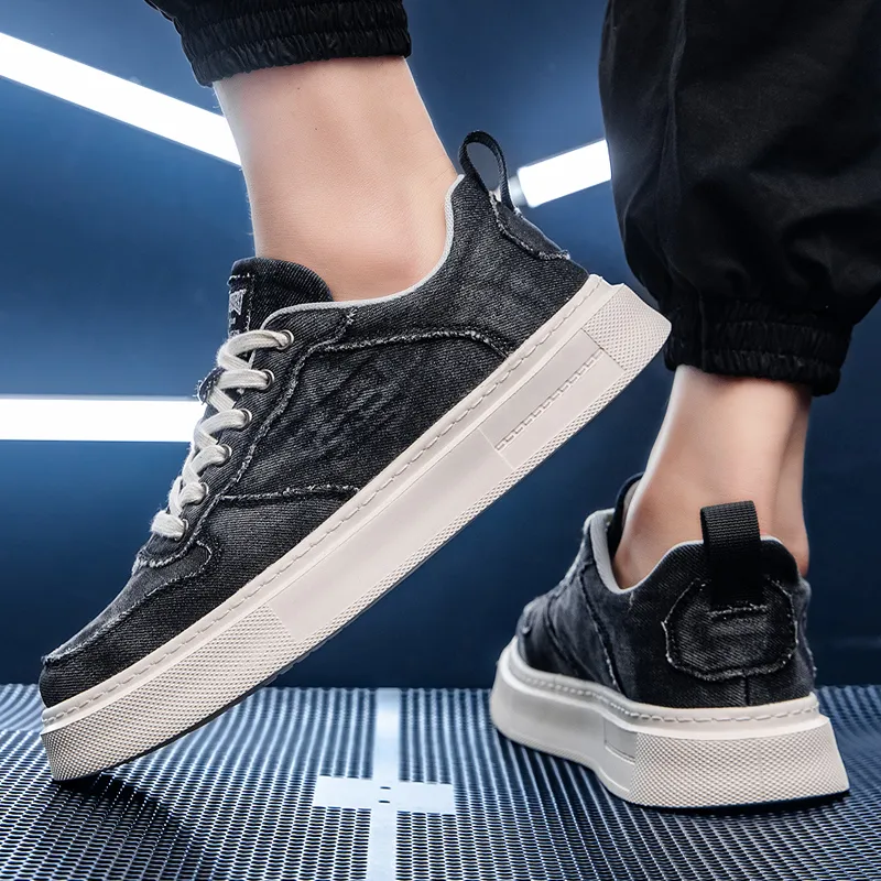 Skate Park Slip-Resistant Cushioning Wear-Resistant Low-Top Skateboard Shoes Men's-7