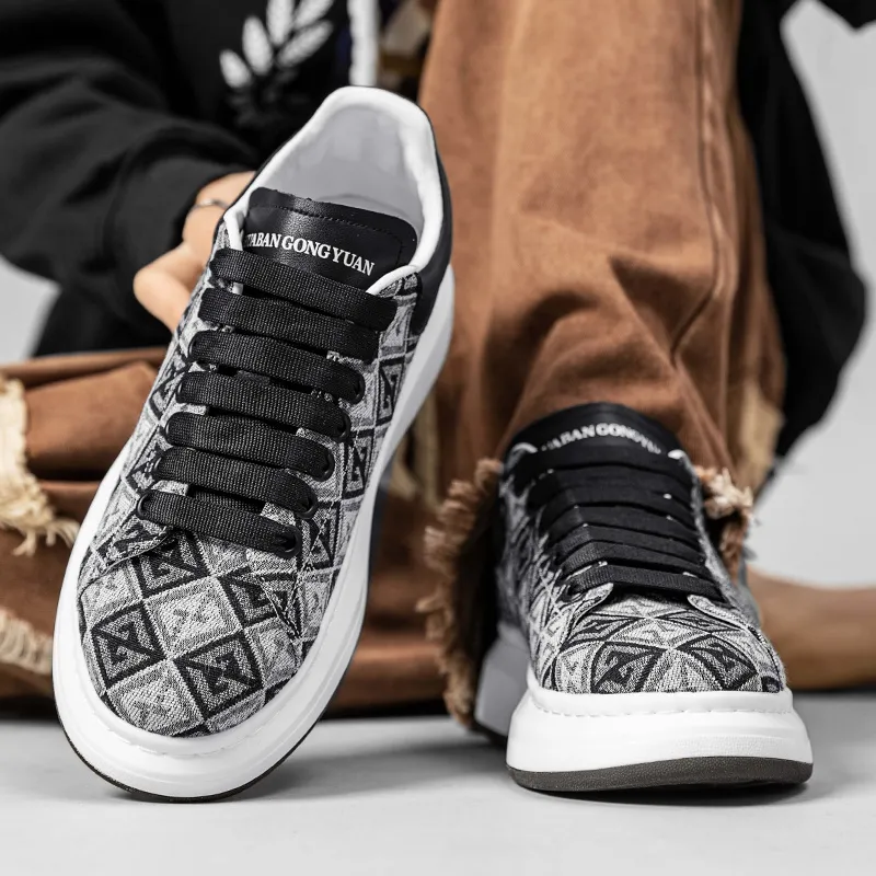 Skate Park Low-Top Skateboard Shoes Men's-6