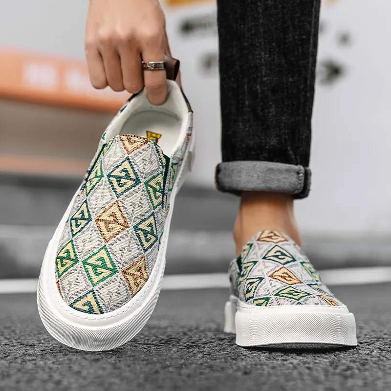 Skate Park Low-Top Skateboard Shoes Men's-21