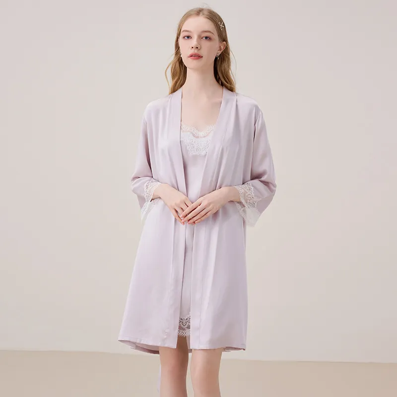 MB Nightgown Women's Floral Scent Pink-4