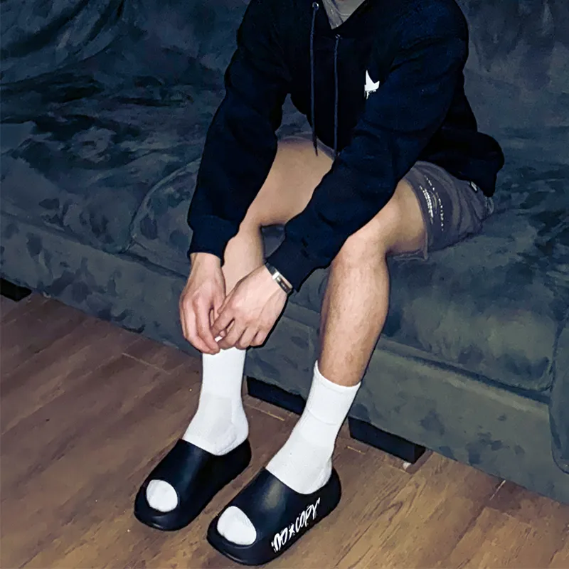 NOCOPY Slide Slippers Unisex Beige-11