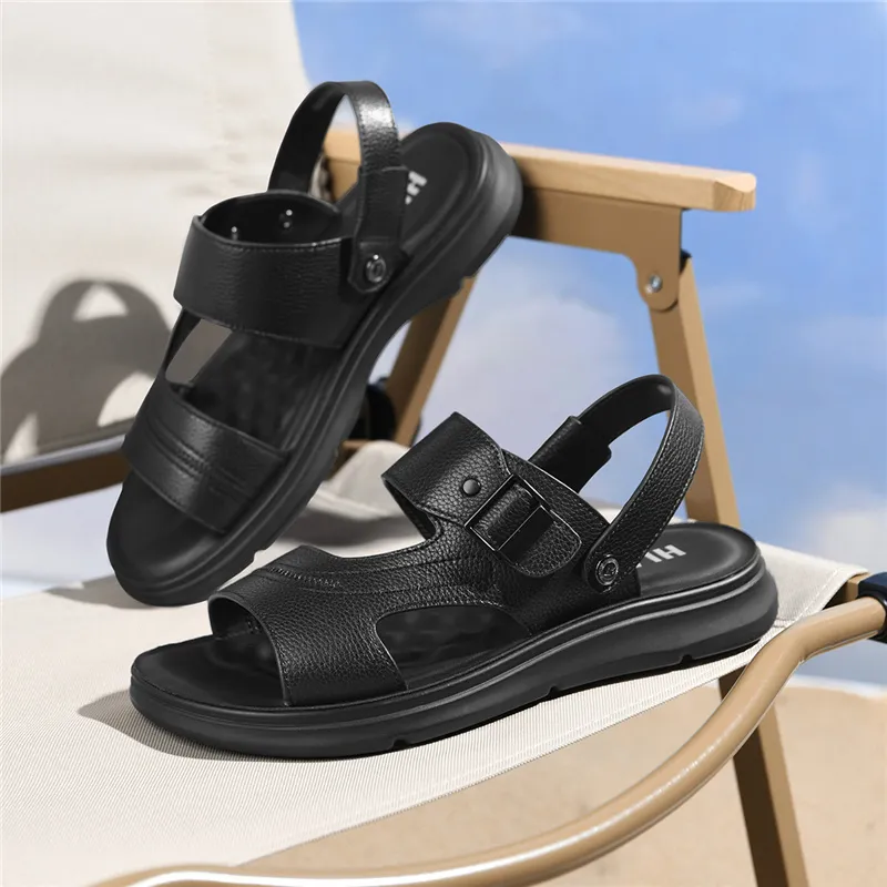 HLA Roman Sandals Men-4